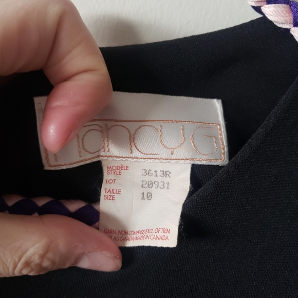 Vintage Nancy G. Ruffle dress - Picture 4 of 5